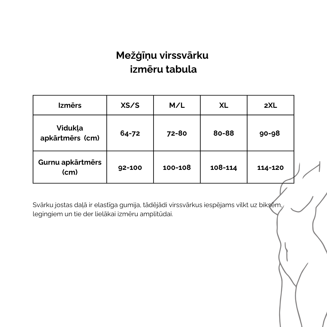 Midi garuma mežģīņu virssvārki